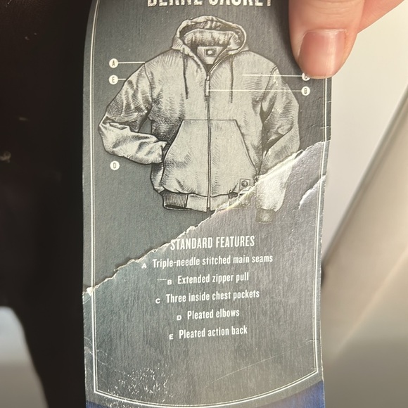 Vintage Berne Heavy Duty Water Repellent Winter Coat Jacket Large - Picture 5 of 8